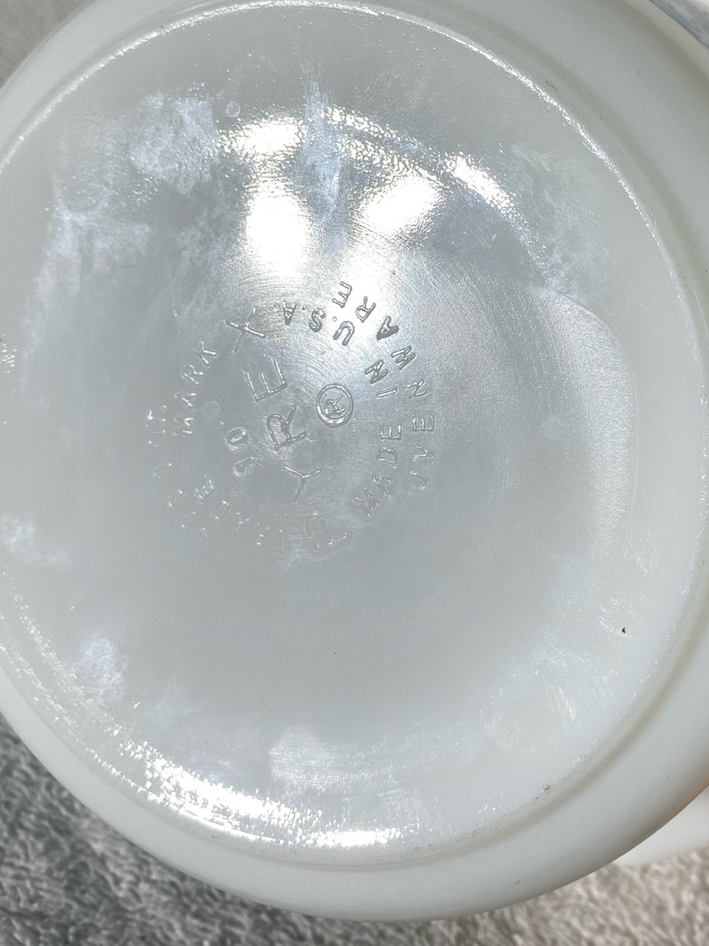 Vintage PYREX Horizon Blue Casserole Dish W Lid 1 Quart #473 Retro Cookware - Picture 2 of 16
